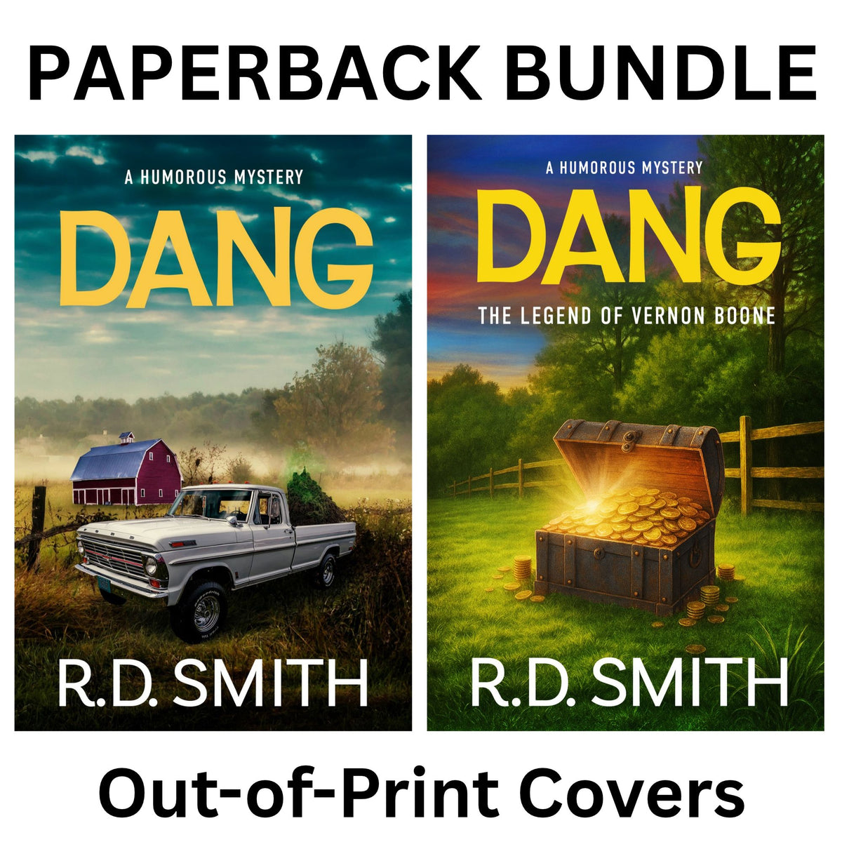 Out-of-Print Covers - Dang Paperback Bundle
