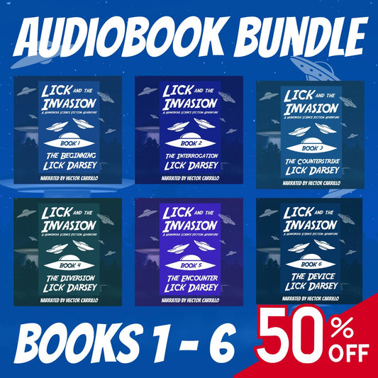 Lick and the Invasion: Books 1 to 6 Bundle (Audiobooks)