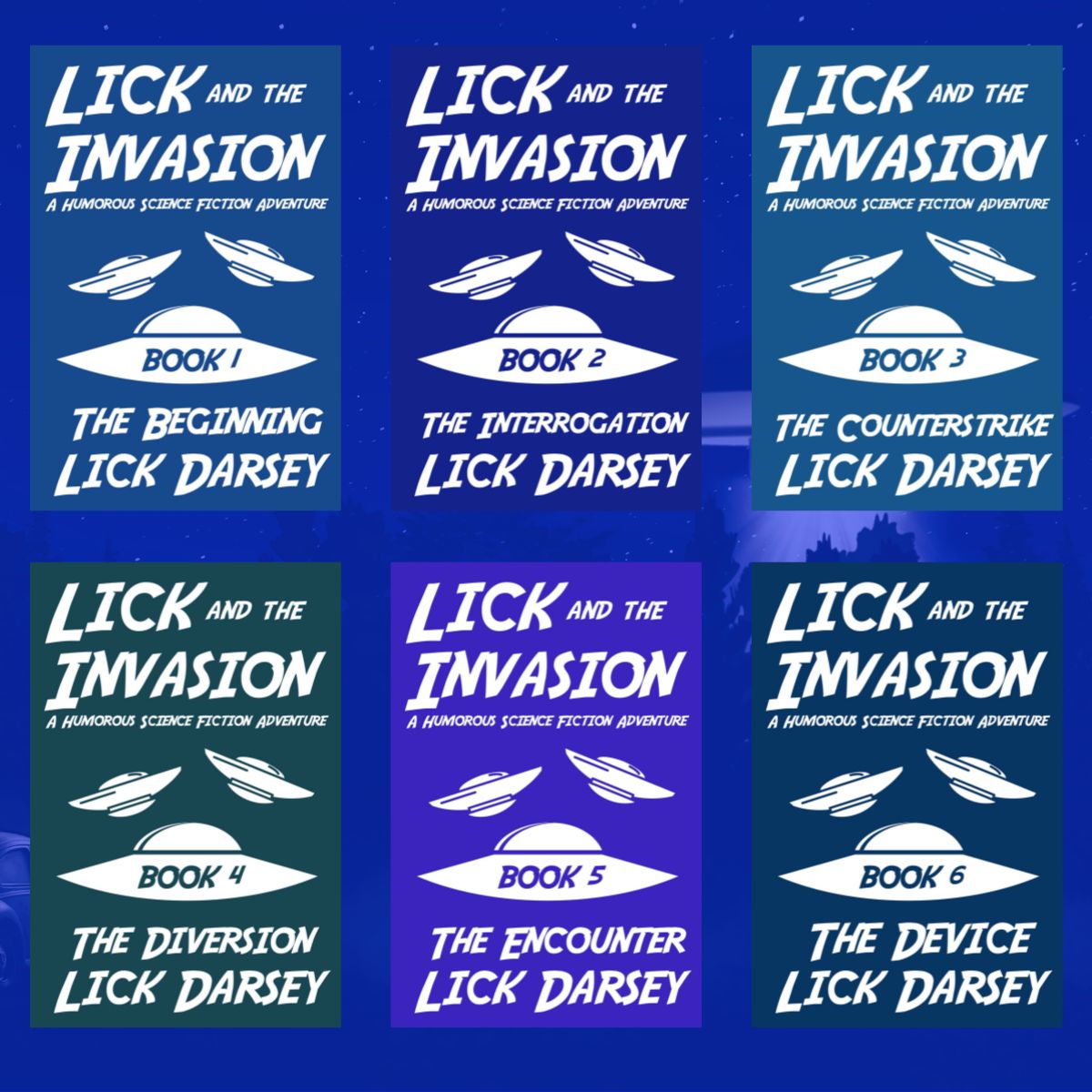 Lick and the Invasion: Books 1 to 6 Bundle (eBooks)