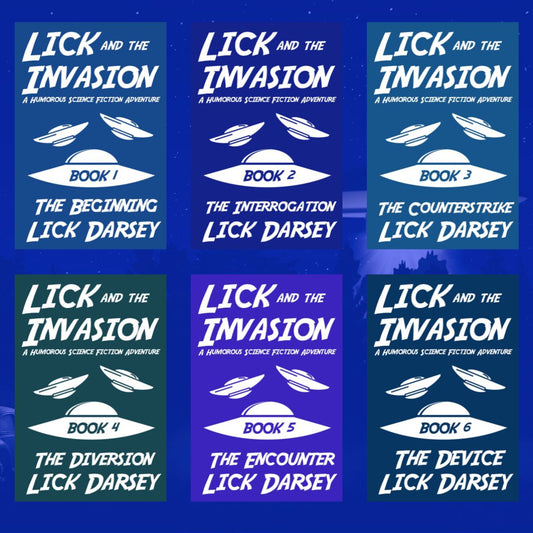 Lick and the Invasion: Books 1 to 6 Bundle (eBooks)