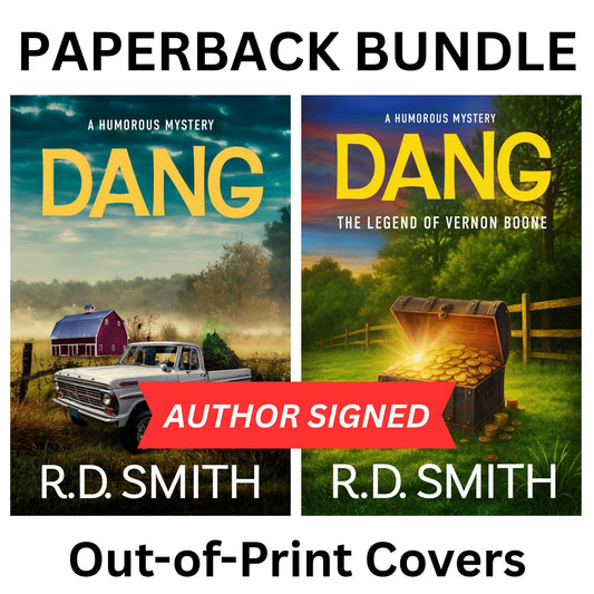 Out-of-Print Covers - Dang Paperback Bundle - AUTHOR SIGNED